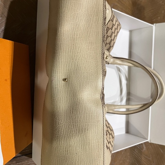 πVintage Gucci Hasler Web Tote Monogramπ - Picture 9 of 10